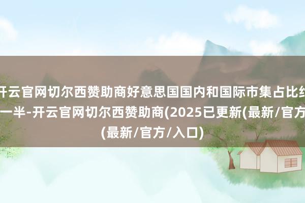 开云官网切尔西赞助商好意思国国内和国际市集占比约莫各占一半-开云官网切尔西赞助商(2025已更新(最新/官方/入口)