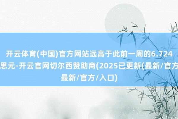开云体育(中国)官方网站远高于此前一周的6.724亿好意思元-开云官网切尔西赞助商(2025已更新(最新/官方/入口)